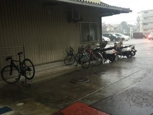 スゴイ雨です